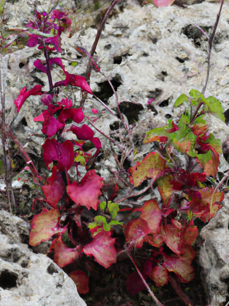 Bunte Blume trotz den Belastungen der Umwelt